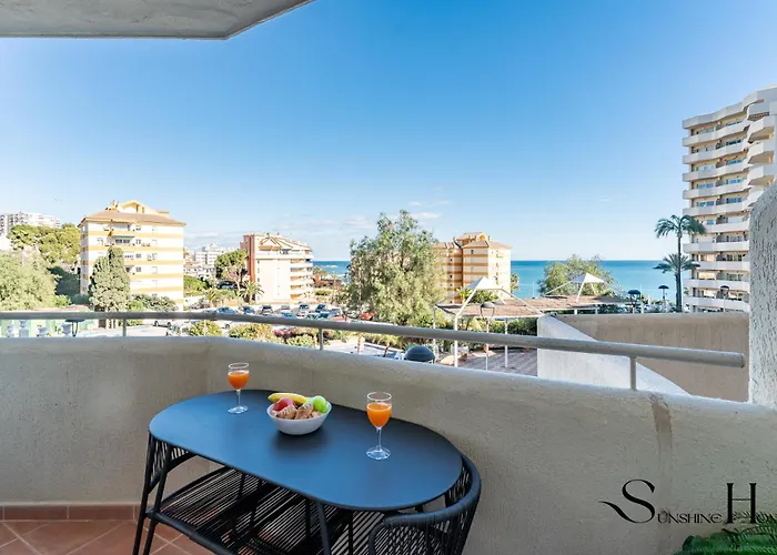 Seaview Beachfront Studio With Aqua Park & Balcony