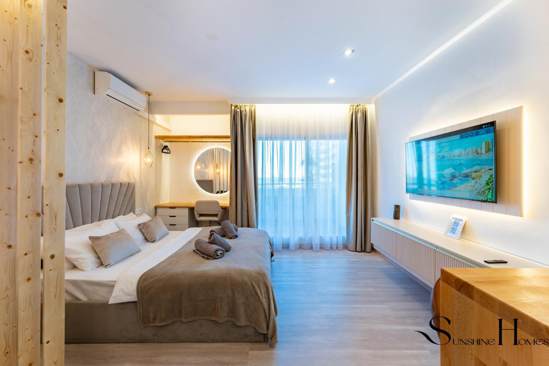 Appartement Seaview Beachfront With Aqua Park & Balcony Benalmádena